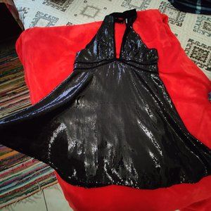 Black sparkle dress